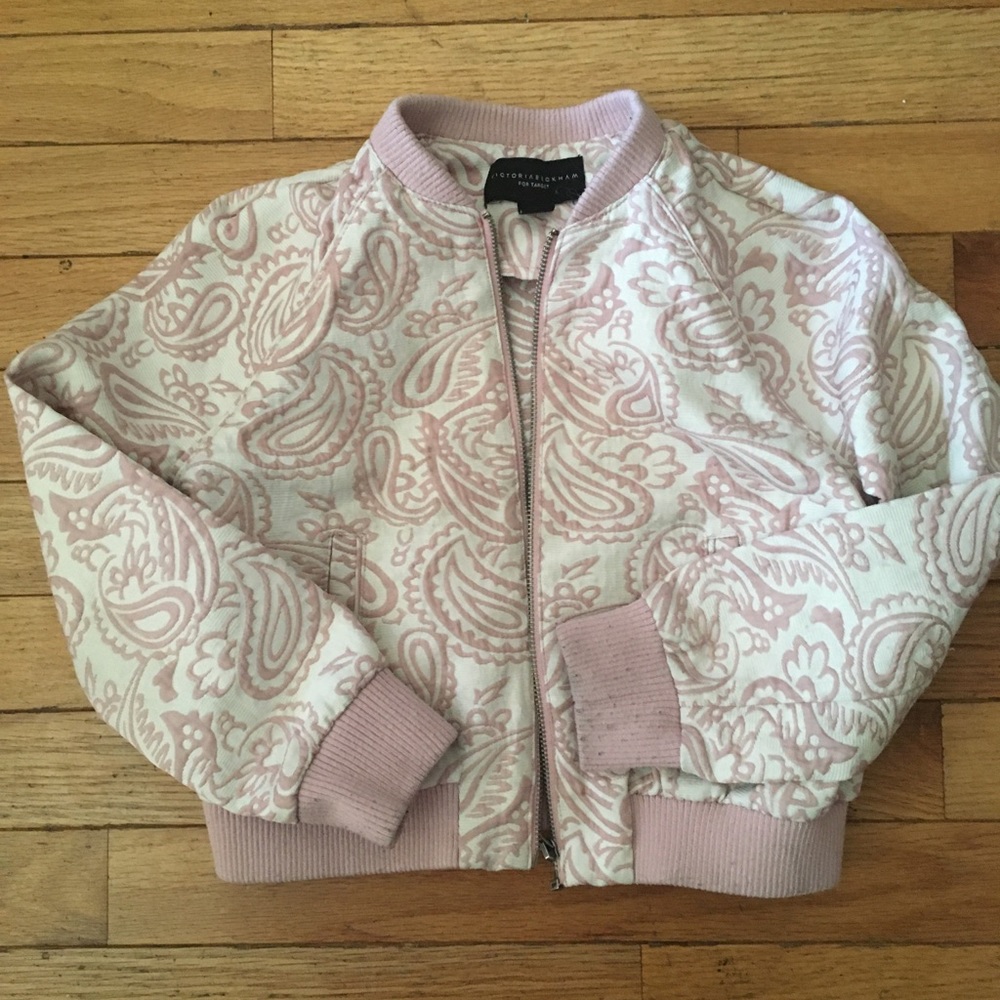 Victoria Beckham for Target girls pink jacket